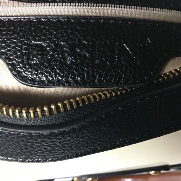 Dasein three tones satchel handbag bag with studs. - Picture 15 of 15